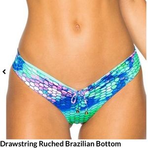 Luli Fama Ruched Bikini Bottoms
